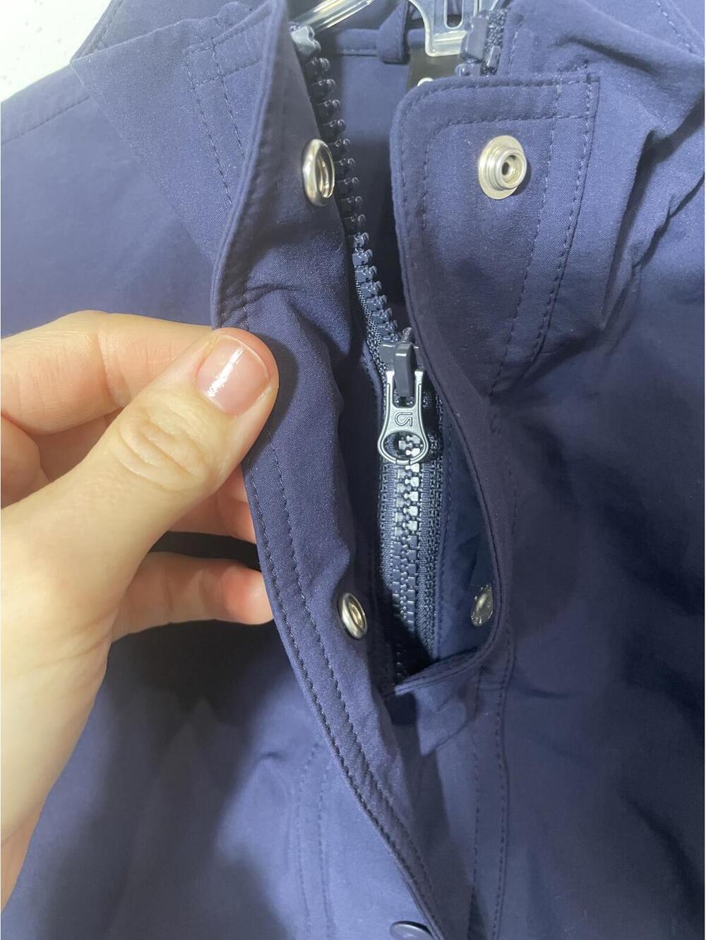 Gap Fit Windbreaker Jacket Women's Small Blue Casual EUC - Picture 4 of 8